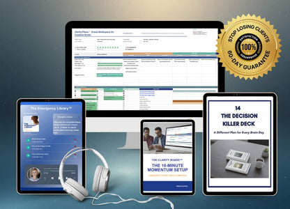 Clarity Plano™ | Stop Missing Deadlines (ADHD)