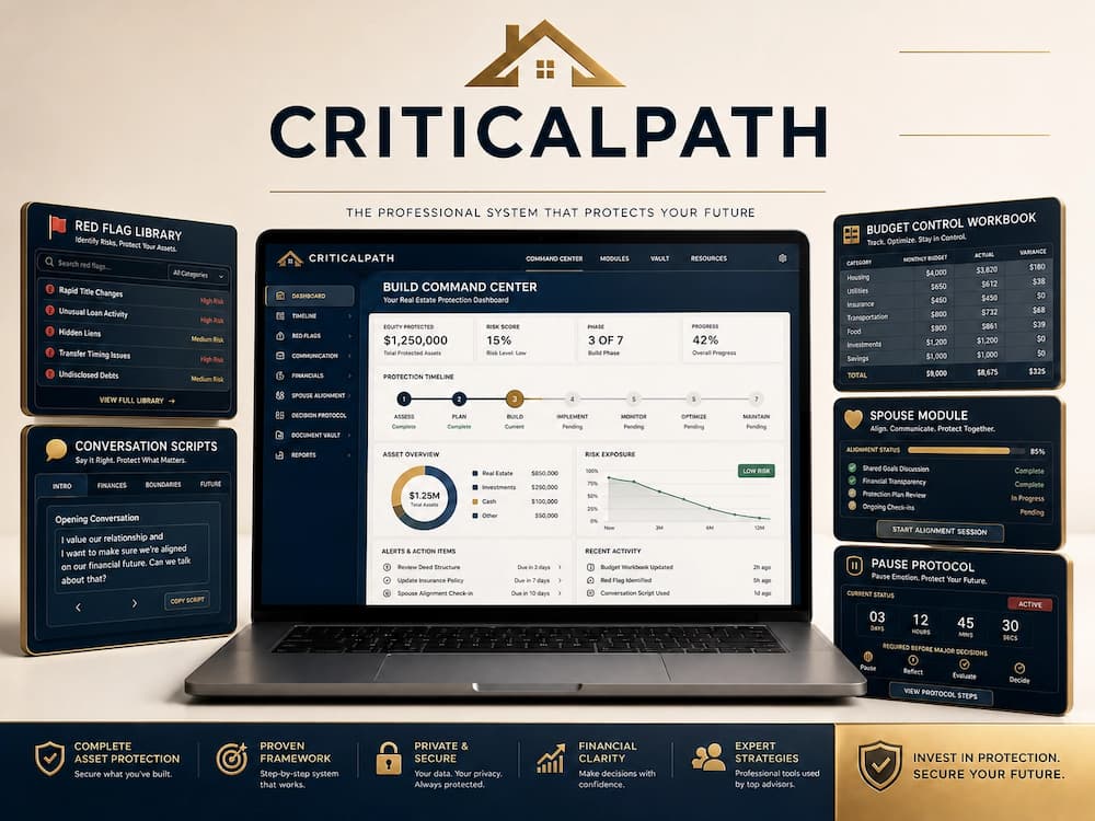 CriticalPath™ Kit | See What Your Builder Sees